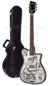 vers la vue détaillée Guitare électrique DUESENBERG JOHNNY DEPP Alliance Series - Black - Tremolo + Custom Line Case