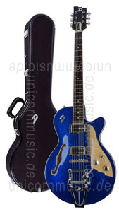 vers la vue détaillée Guitare électrique DUESENBERG STARPLAYER TV - Blue Sparkle + Custom Line Case