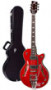 Guitare électrique DUESENBERG STARPLAYER TV DELUXE - Crimson Red + Custom Line Case