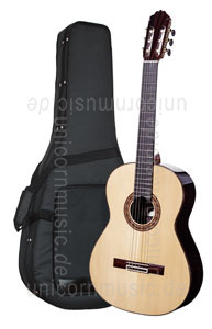 vers la vue détaillée Guitare classique espagnole HERMANOS SANCHIS LOPEZ 1B/F - entièrement massive - Table d'harmonie en épicéa + étui souple
