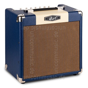 vers la vue détaillée Amplificateur pour guitare électrique CORT CM15 Dark Blue - Combo